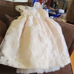 American Princess Pink and White Floral Dress